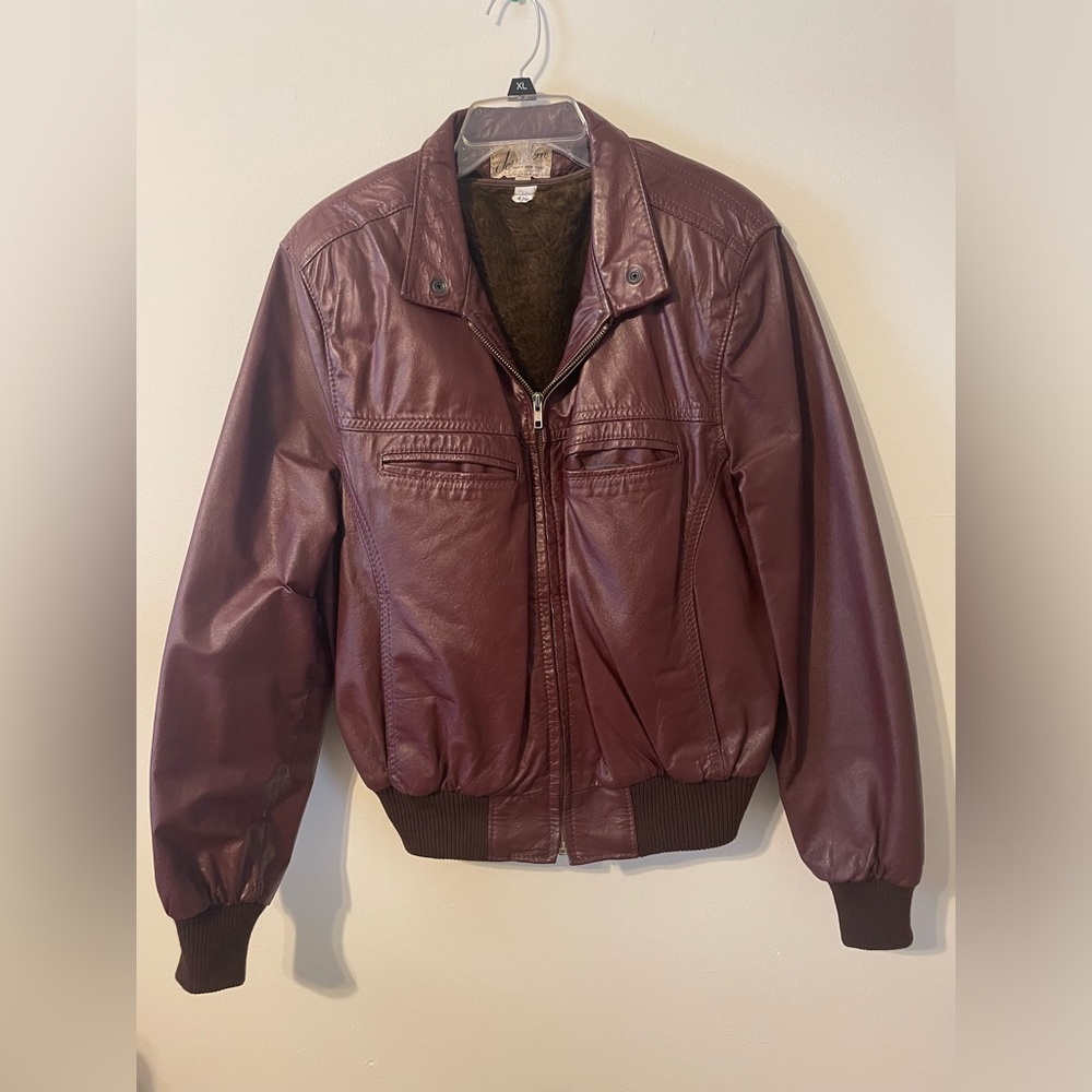 Leather Jacket 42R